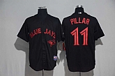 Toronto Blue Jays #11 Kevin Pillar Black New Cool Base Stitched Jersey,baseball caps,new era cap wholesale,wholesale hats